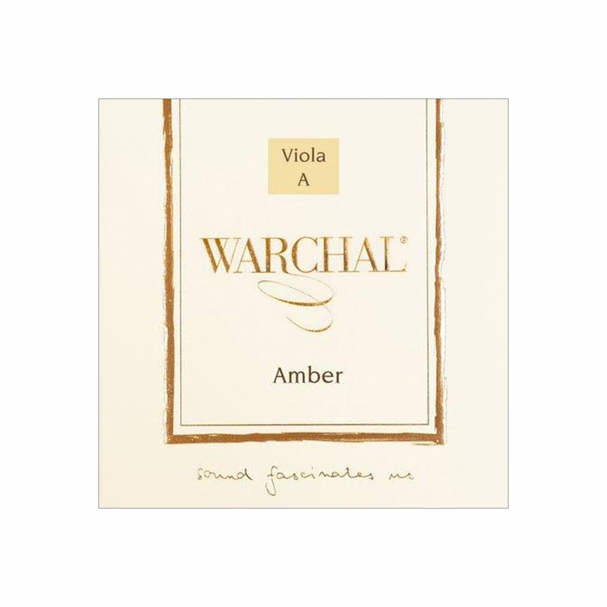Warchal Amber Viola String Set-Medium